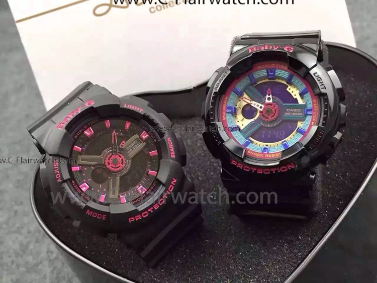 Casio G-Shock Replica Watch Black Plastic Case Rubber Strap